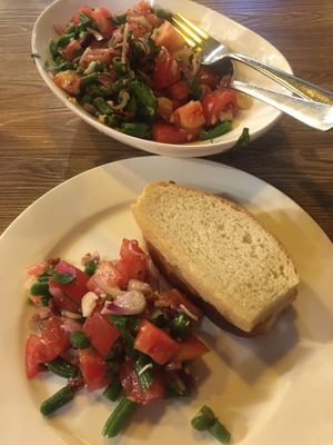 Contadina salad at Little Italy in Dubai