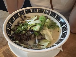 Vegan Tan Men, no noodles option  at Camado Ramen Tavern in Honolulu