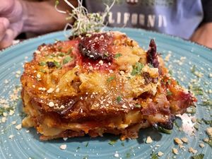 Beet Lasagna   at Good Earth Organic Eatery in West Cape May