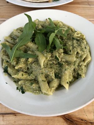Sunflower seed pesto at Good Earth Organic Eatery in West Cape May