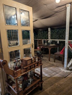 Patio at Embark in Nairobi