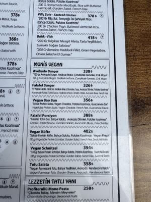   at Munis Sokak Lezzetleri in Istanbul