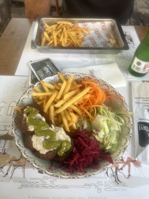 Vegan köfte  at Munis Sokak Lezzetleri in Istanbul