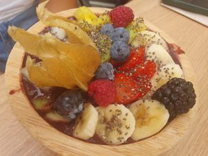 Bowl de acai at La Mala Brunch - Setas in Sevilla