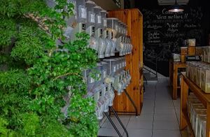 Área a granel #Veganuary at Vêm Da Terra in Sao Paulo