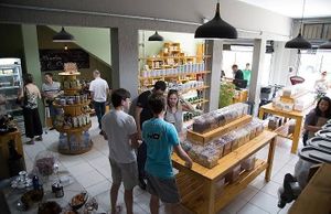 Loja #Veganuary at Vêm Da Terra in Sao Paulo