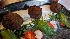 Falafel at Agora Tysons in Mclean