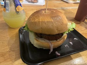 Peace burger  at Pops Burger & Sportsbar – Bad Cannstatt in Stuttgart