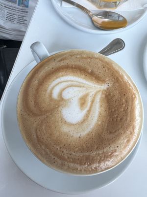 Cappuccino di soia  at Gelateria Dolceamaro in Francavilla Al Mare