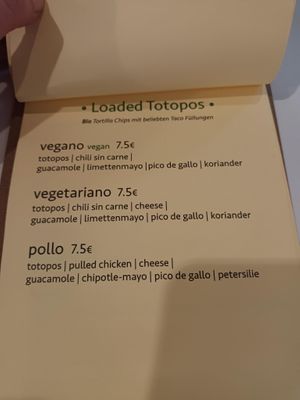 Tortillas mit Topping at Taquería 341 in Kassel