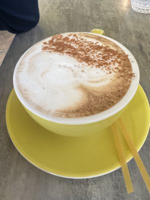 Soy milk chai tea  at The Yellow Door in Guaynabo