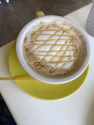Caramel cappuccino   at The Yellow Door in Guaynabo