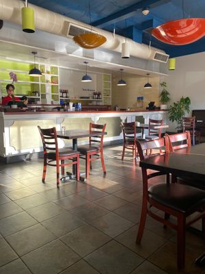 Nice and bright interior  at Talay Thai in Palm Desert