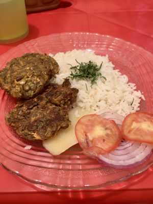 Main dish  at Green Planet Grill Restobar in Tupiza