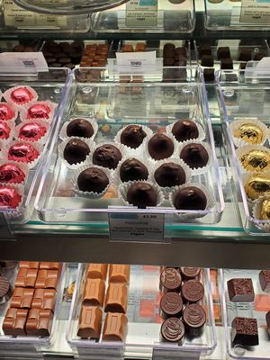 Passionfruit truffles  #Veganuary at Exquisite Chocolates of Carlisle in Carlisle