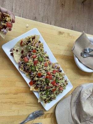 Nacho libre appetizer  at Jack Sprat in Girdwood