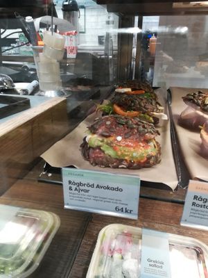 another sandwich at Espresso House - Västerlånggatan in Stockholm