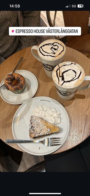   at Espresso House - Västerlånggatan in Stockholm