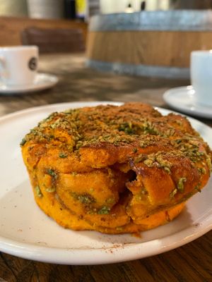 Pumpkin Bun at Espresso House - Västerlånggatan in Stockholm