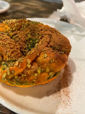 Pumpkin Bun at Espresso House - Västerlånggatan in Stockholm