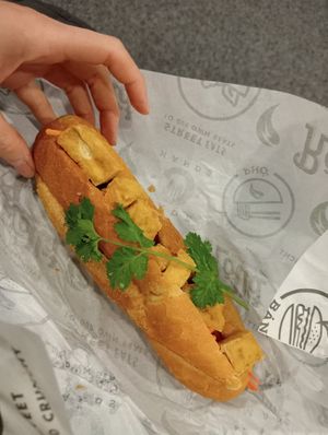 Tofu banh mi at SYD - Roll'd - T2 in Mascot