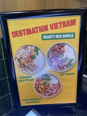 The menu that enticed me - well done Roll’d  at SYD - Roll'd - T2 in Mascot