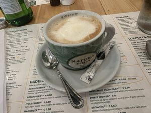 Oat latte   at Pit'sa in Bergamo