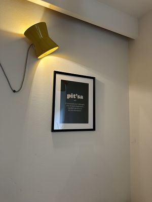 Deep meaning behind the name & logo   at Pit'sa in Bergamo