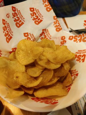 Maxi Chips at Pit'sa in Bergamo