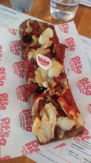 Trancio Saporita at Pit'sa in Bergamo