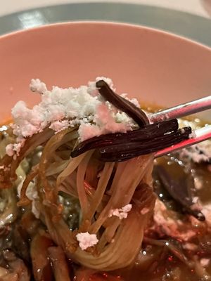 Mushroom stew   at NARO in New York City