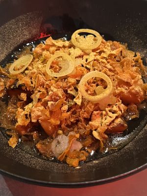 Some sort of root vegetable dish  at NARO in New York City