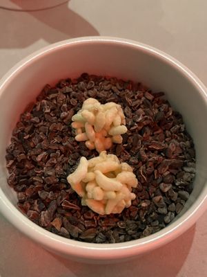 Candied Rice Puffs  at NARO in New York City