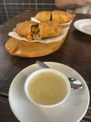 Freshly made natural juices too!  at MIX Empanadas SRL in Santo Domingo