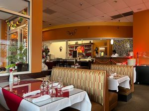 Curry & Grill: Inside  at Green Chili Indian Restaurant in Dayton