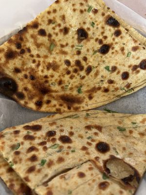 Laccha Paratha  at Green Chili Indian Restaurant in Dayton