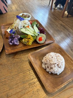 Three meats lunch set   at Ryuness - リューネス（ゆかるひ店） in Okinawa