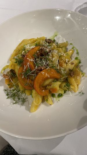 Homemade Gnocci   at Resturant Der Hoferwirt in Neustift Im Stubaital
