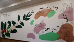  at Agnista Coffee Shop in Ulaanbaatar