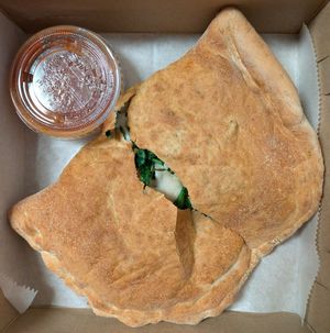 Vegan Spinner Zone at D.P. Dough in West Chester