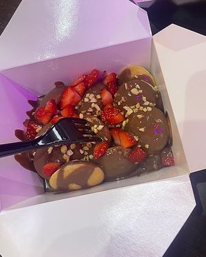   at WaffleOn Desserts in Bolton