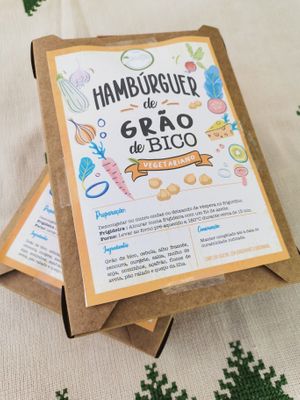 Chickpea burguers.  at BOLOTA in Castro Verde