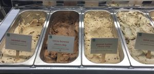 Some of their vegan ice cream selection  at Kind Koko in Gianyar