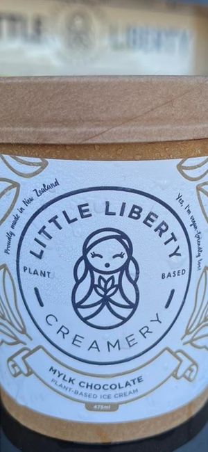 Ice cream Pint example   at Little Liberty Creamery in Inglewood