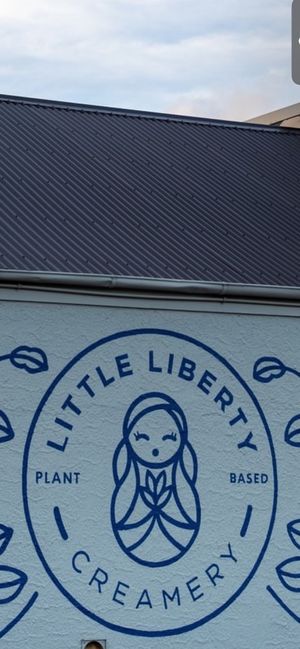 Old store Art, New Shop is Under Inglewood Pub past the Windsor cafe   at Little Liberty Creamery in Inglewood