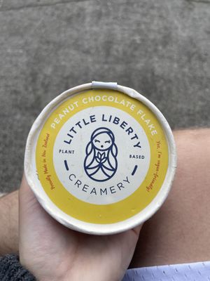 Single serve PB- so good!!!  at Little Liberty Creamery in Inglewood
