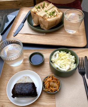   at AME Café in Lyon