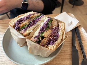   at AME Café in Lyon