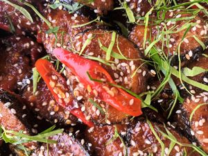 Delicious food, very good quality. great service #Veganuary at Sen J - เส้นเจ in Kanchanaburi