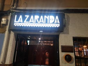 Buenas opciones veganas y vegetarianas at La Zaranda in Yecla